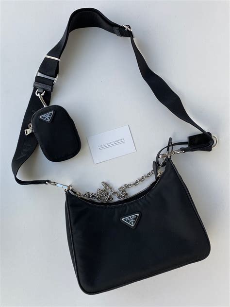 new prada crossbody|Prada nylon shoulder bag price.